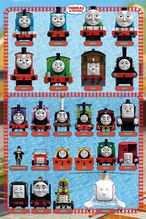 Printable Thomas And Friends Characters